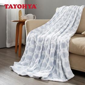 【多样屋专柜】多样屋双面提花加厚毯-烟波蓝午休办公室盖毯