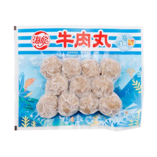 海欣牛肉丸(-36°鲜)200g 商品图0