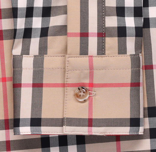 【预定款】Burberry 博柏利 女士 全新舒适全棉经典格纹衬衫 商品图5
