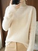 新款2023秋季韩系风日韩休闲套头半高领常规毛衣女式羊毛衫 商品缩略图2