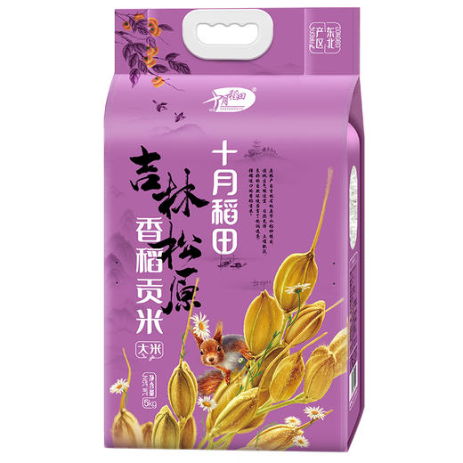 十月稻田香稻贡米5kg 商品图3