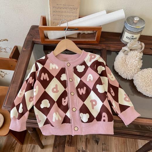 【开衫式设计，保暖性能出色！】儿童针织上衣新款秋冬外套上衣宝宝保暖开衫加厚外穿具有出色的保暖性能和舒适的穿着感lmlm 商品图9