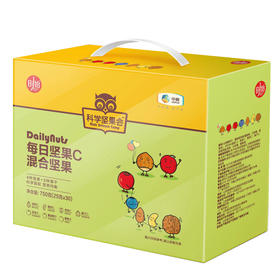 时怡科学坚果会每日坚果C款750g礼盒