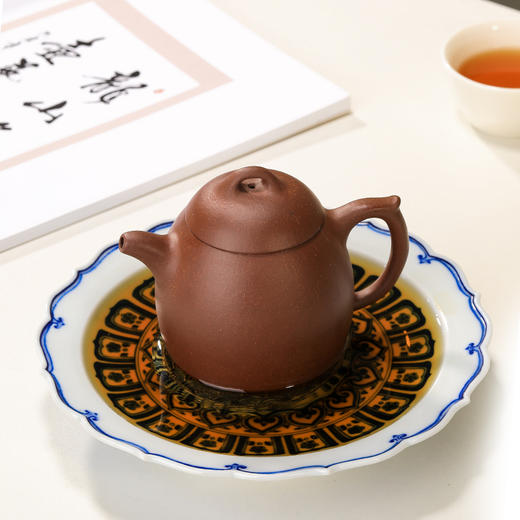 宜兴原矿紫砂壶，景舟款复刻『秦权』 经典实用  180cc 商品图6