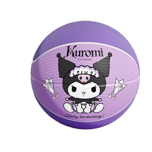 「适用不同年龄」三丽鸥库洛米儿童篮球5号小学生用幼儿园小孩3号4号皮球耐蓝球体育用品 商品图4