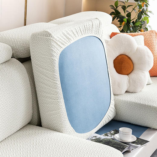 四季通用摇粒绒沙发笠全包万能弹力沙发套罩支持分销一件代发包邮 商品图1