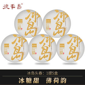 2023年春茶德丰昌【冰岛】普洱生茶手撕薄饼200克/盒