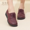 信诺拇外翻真皮舒适妈妈鞋23秋新款老年软底皮鞋防滑女单鞋XN中度23Q2309-6 商品缩略图6