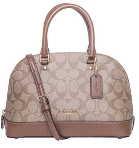 COACH卡其配棕色F27583