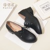 信诺真皮舒适女鞋2023新款秋季深口中老年休闲皮鞋中年妈妈鞋粗跟23Q3510-6 商品缩略图6