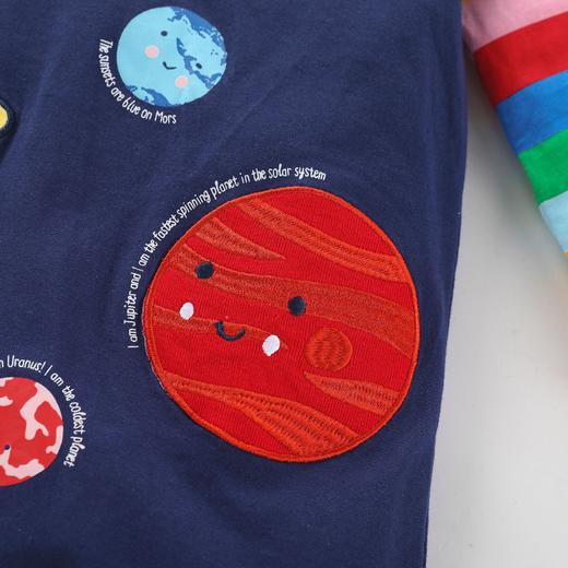 【欧美风格设计，宝宝穿上俏皮可爱！】Little maven欧美童裙 秋季新款童装童连衣裙卡通长袖女童连衣裙 商品图1