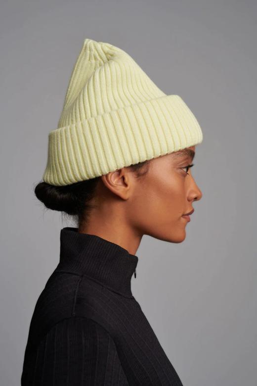 CORDOVA - CORDOVA BEANIE - Borealis - 女装 - 毛线帽 - 黄色 商品图1