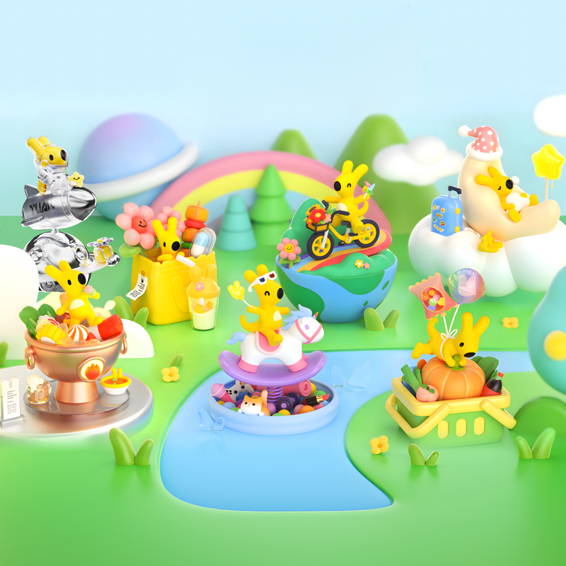 团团的世界系列盲盒单个装