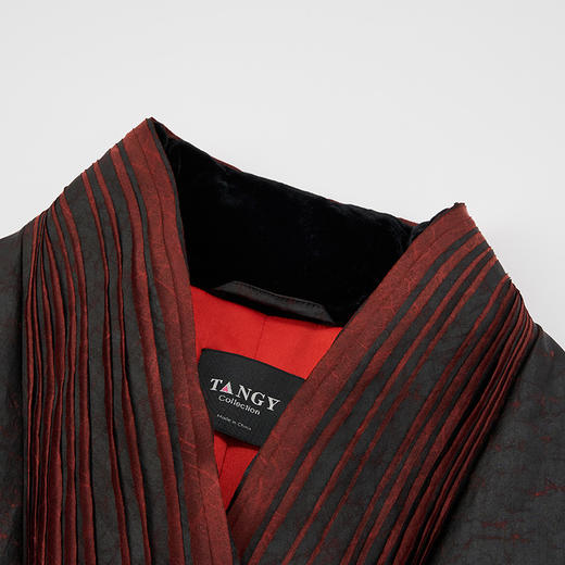 TANGY Collection天意精品 2023冬季新品商场同款国风中长款羽绒服外套 商品图3