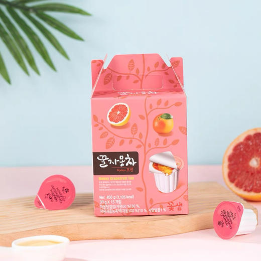 misspuka蜂蜜葡萄柚茶饮料30g*15条 商品图0