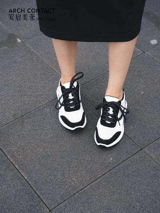 ARCHCONTACT安启美奈撞色低帮休闲运动鞋52898 商品图1