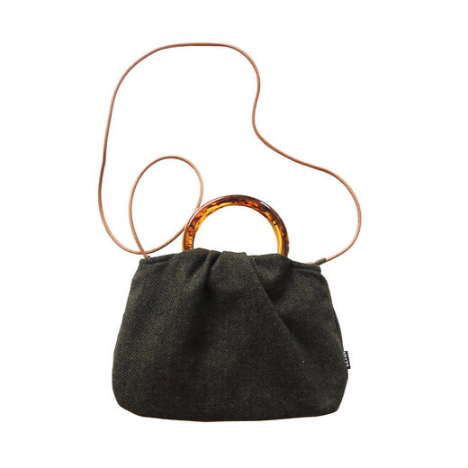 HUJI祤集Sunrise手提斜挎包插画经典人字纹 商品图8