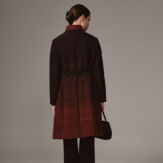 TANGY Collection天意精品 2023冬季新品商场同款国风茛绸女士棉服外套 商品图2