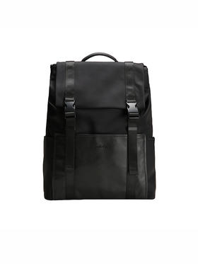 callisto黑色休闲大容量双肩背包 FSCSB005C BK