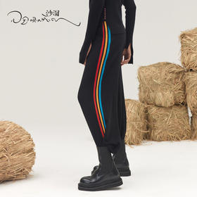 女士羊绒针织阔腿裤SJF95K275K