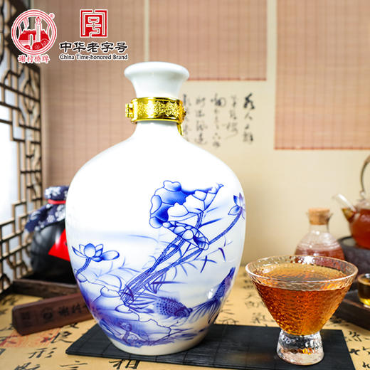 “谢村桥”牌 有机冬酿谢村花雕黄酒 商品图3