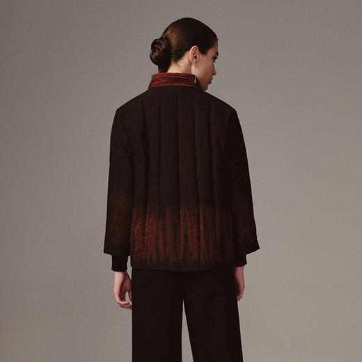 TANGY Collection天意精品 2023冬季新品商场同款国风茛绸女士棉服外套 商品图2