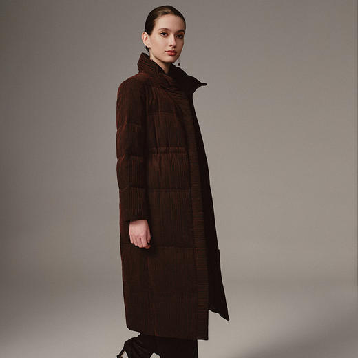 TANGY Collection天意精品 2023冬季新品商场同款国风中长款羽绒服外套 商品图1