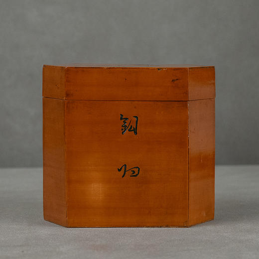 清 竹簧山水人物六角茶仓 商品图1