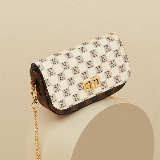 Safiya/索菲娅2023新款手机包小方包女士单肩斜挎女包SF9161006Y 商品图2