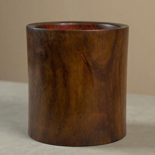 清 黄花梨笔筒 商品图4