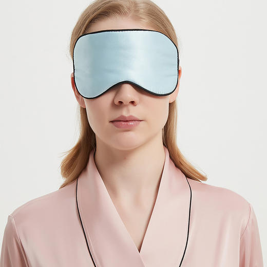 真丝眼罩睡眠眼罩遮光眼罩航空眼罩护眼罩真丝仿真丝眼罩儿童眼罩 商品图5