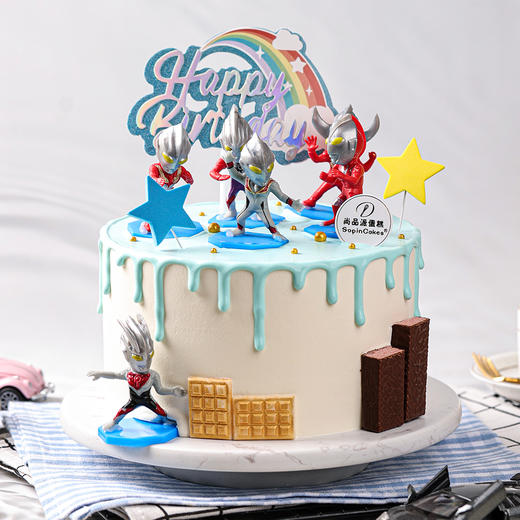 奥特曼鲜果奶油蛋糕【惠州】 商品图3