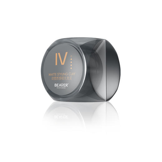 【新品】Beaver博柔劲塑质感哑光发泥自然蓬松造型头发持久定型发蜡男女士75g 商品图0