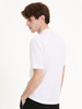 callisto白色提花肌理弹力棉短袖T恤 FSTSS002C WH 商品缩略图2