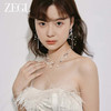 ZEGL设计师紫罗繁星系列法式仿珍珠满天星耳环女流苏耳钉银针耳饰 商品缩略图2