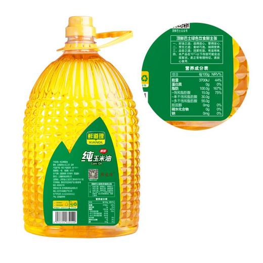 鲜道理 鲜胚 纯玉米油 5L 商品图2