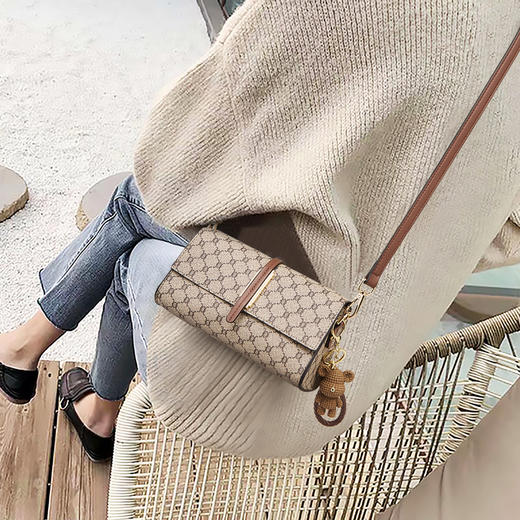 Safiya/索菲娅2023新款春夏手机包感单肩包斜挎包女包SF900370Y 商品图0