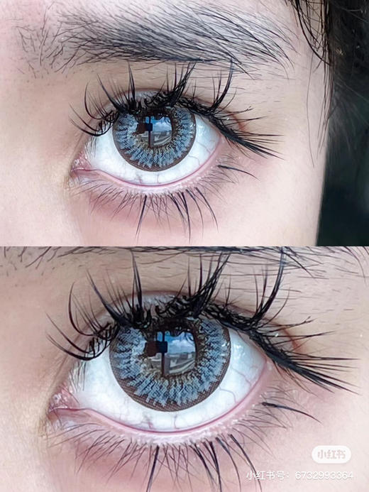 【店主实拍】-AgensColor马卡龙灰- 14.5mm 【年抛 0-1000度 无525/575】 商品图1