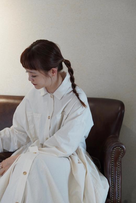 elsa esturgie 毛边下摆的长袖衬衫 商品图1