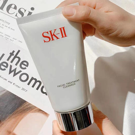  SK-II 舒透洁面霜洗面奶  温和洁净氨基酸 洗得干净不伤肤 湖州仓 预售5-7天 商品图3