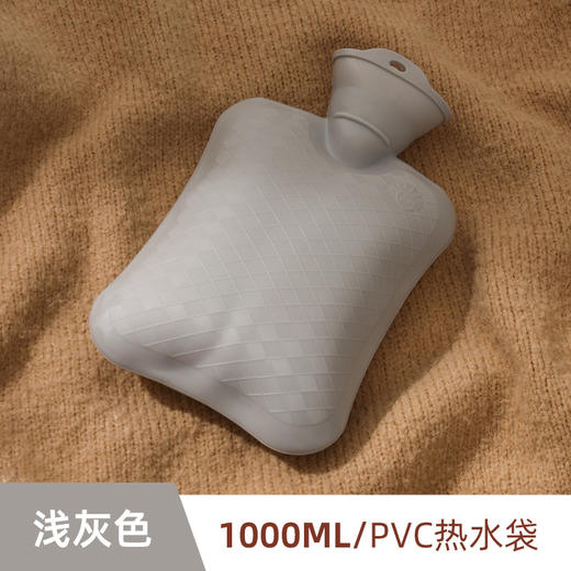 新款PVC注水热水袋 卡通布套学生暖手宝可爱毛绒套防爆暖水袋批发 商品图14