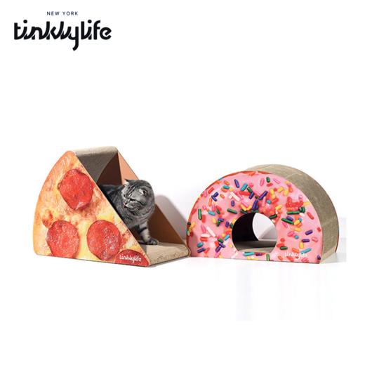 Tinklylife 食物系列猫窝抓板 商品图0