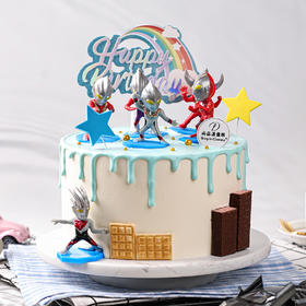 奥特曼鲜果奶油蛋糕【惠州】