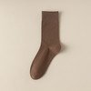 袜子女中筒ins潮 百搭月子袜纯色秋冬复古风堆堆袜白色袜子长袜子 商品缩略图14