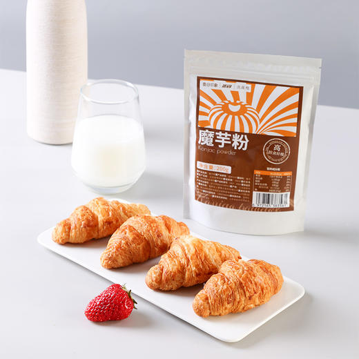 昔日印象魔芋粉100g纯化精粉食品级黑磨芋卡低0脂肪摩芋干代餐烘焙冲泡 商品图0