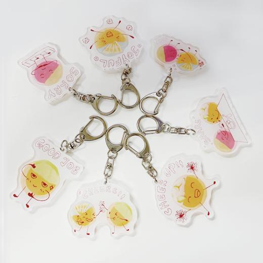 周边｜烧烧子钥匙扣（7款花色随机｜可积分兑换） 商品图1