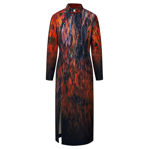 TANGY Collection天意精品 2023冬季新品商场同款国风女士连衣裙 商品图4