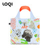 德国LOQI 反光系列 时尚艺术环保袋 轻便折叠安全时尚防泼水抽绳收纳 商品缩略图7
