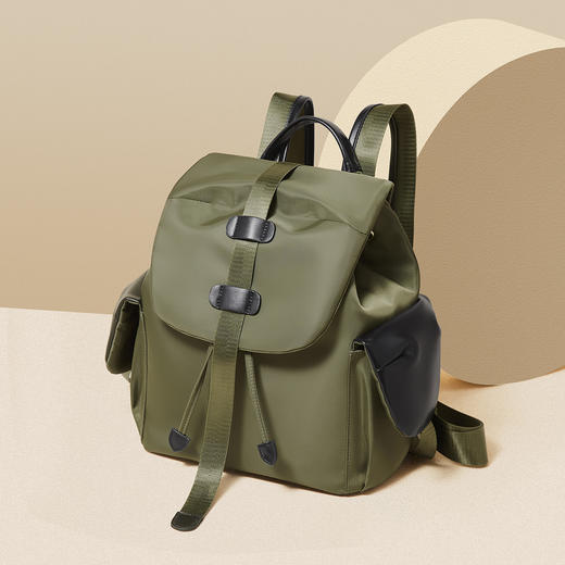 Safiya/索菲娅2023新款时尚大容量轻便女包旅游双肩包包SF9151072Y 商品图1