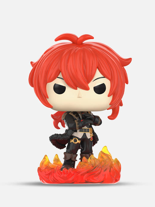 Funko POP Asia Genshin Impact Diluc Ragnvindr 亚洲系列原神迪卢克手办 65420 商品图3